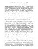 ¿Dónde está la ecología en ecología molecular?