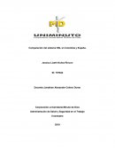 Comparación del sistema SSL en Colombia y España