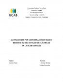 ALTERACIONES POR CONTAMINACIÓN DE GASES MEDIANTE EL USO DE PLANTAS ELÉCTRICAS EN LA UCAB GUAYANA