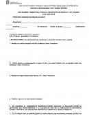 3er examen trimestral parcial. Geografía de México y del mundo