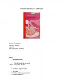 Informe de lectura “café solo”