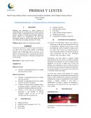 Fisica 2 PRISMAS Y LENTES