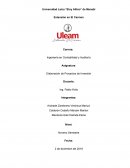 Estudio de Mercado. Elaboración de Proyectos de Inversión