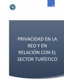 PRIVACIDAD Y COOKIES EN EL SECTOR TURISTICO
