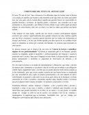 COMENTARIO DEL TEXTO “EL ARTE DE LEER”