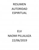 RESUMEN AUTORIDAD ESPIRITUAL