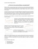 ¿Cómo se encuentra México actualmente?