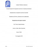Resistencia Química y Mecánica de los Materiales