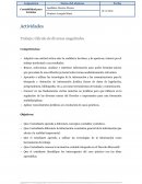 Cálculo de diversas magnitudes