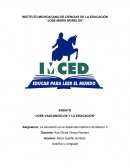 Jose Vasconcelos y La Educación