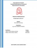 Proceso administrativo El Taco Loco S.A. de C.V