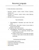 Resumen Lenguaje. PDN