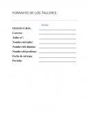 Formato para la sustentación de charlas y entrega de asignaciones