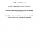 ¿Será posible satisfacer la necesidad de energía a toda la humanidad usando fuentes renovables?