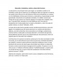 Educación, Ciudadanía, Justicia y desarrollo humano