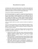 Etica profesional de un ingeniero