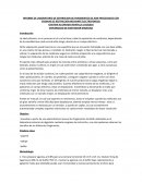 INFORME DE LABORATORIO DE SEPARACION DE FRAGMENTOS DE ADN PROCESADOS CON ENZIMAS DE RESTRICCION MEDIANTE ELECTROFORESIS