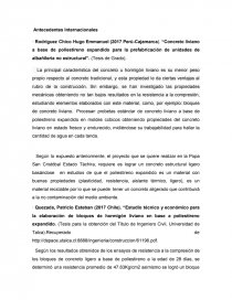 MEZCLA DE POLIESTIRENO EXPANDIDO Y CONCRETO COMO ADITIVO PARA ALIGERAR ELEMENTOS DE CONSTRUCCIÓN DE VIVIENDAS EN EL SECTOR LA POPA SAN CRISTOBAL - ESTADO TACHIRA. Página 7