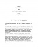 Ensayo de Sistema de Gestión ISO 9001