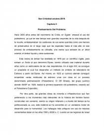 MEZCLA DE POLIESTIRENO EXPANDIDO Y CONCRETO COMO ADITIVO PARA ALIGERAR ELEMENTOS DE CONSTRUCCIÓN DE VIVIENDAS EN EL SECTOR LA POPA SAN CRISTOBAL - ESTADO TACHIRA. Página 2