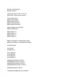Codigo para Arduino Maquina Expendedora. Página 1