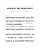 INCIDENCIAS PRÁCTICAS QUE LA ACTIVIDAD DE LAS ENTIDADES REGULADORAS A NIVEL MUNDIAL TIENEN EN EL ESCENARIO DEL DERECHO COMERCIAL COLOMBIANO