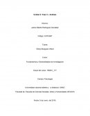 Fundamentos y Generalidades de Investigación