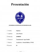 Planta de Tratamiento de Agua Potable