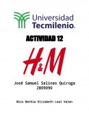 Actividad 12 Mercadotecnia H&M