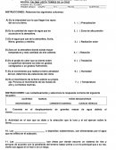 EXAMEN BIMESTRAL GEOGRAFIA DE MEXICO Y DEL MUNDO s/r