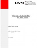“Proyecto: Estructura contable de Lyndex Nikken”