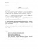 Proyecto salida educativa