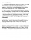 Reflexion sobre la practica docente