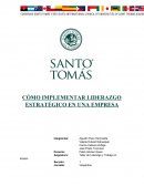 CÓMO IMPLEMENTAR LIDERAZGO ESTRATÉGICO EN UNA EMPRESA