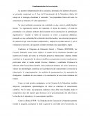 Fundamentación de secuencia sobre suelo