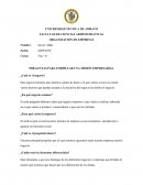 PREGUNTAS PARA FORMULAR UNA MISIÓN EMPRESARIAL