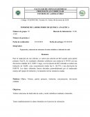 INFORME DE LABORATORIO DE QUIMICA ANALÍTICA