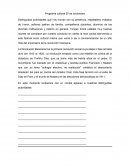 Programa cultural 20 de noviembre