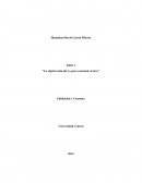 Taller 1 “La objetivación del yo para consumir al otro”