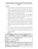 Semejanzas y diferencias de la normativa referente al proyecto de investigación establecida en el Reglamento de Régimen Académico y en Reglamento Especial de Titulación