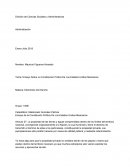 Ensayo Sobre La Constitucion Politca De Los Estados Unidos Mexicanos