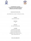 TRABAJO DE INVESTIGACIÓN: ASEGURAMIENTO DE CALIDAD Y CONTROL DE CALIDAD