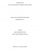 Cadenas de abastecimiento sostenible empresa de mantenimiento vial