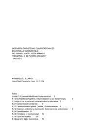 “DESARROLLO DE PUNTOS UNIDAD 5”. Página 1