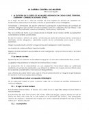 La guerra contra las mujeres