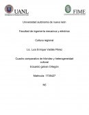 Cultura: es el rasgo característico que identifica a cada comunidad humana