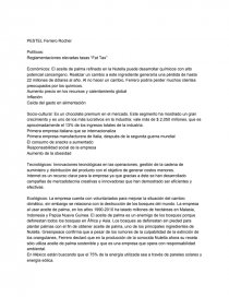 PESTEL FERRERO ROCHER. Página 1