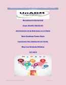 Administración de las Relaciones con el Cliente