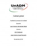 Calidad global Auditando procesos de calidad