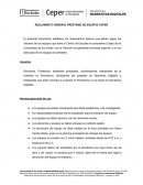 REGLAMENTO GENERAL PRÉSTAMO DE EQUIPOS CEPER